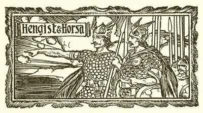Hengist und Horsa von English School