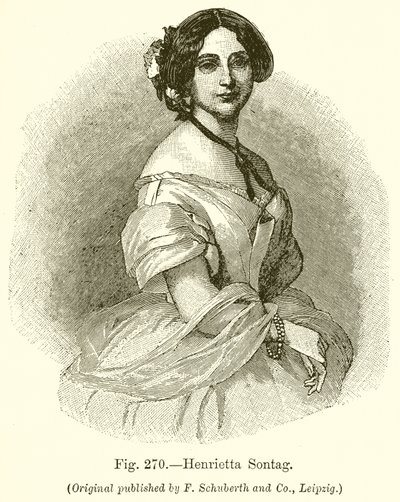 Henrietta Sontag af English School
