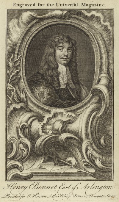 Henry Bennet, jarl af Arlington af English School