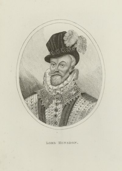 Henry Carey, Lord Hunsdon (gravering) af English School