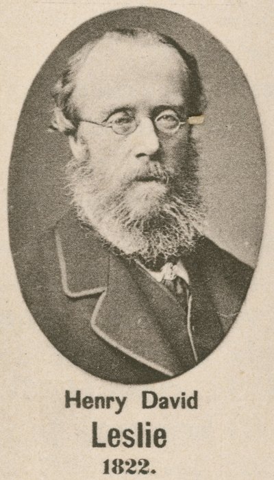 Henry David Leslie (gravure) af English School