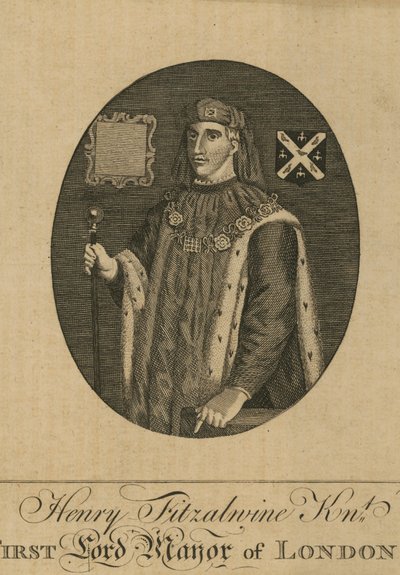 Henry Fitzalwine, Londons første overborgmester af English School