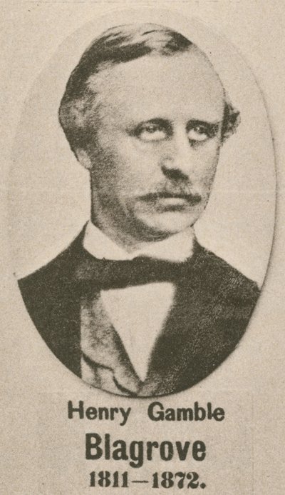 Henry Gamble Blagrove (dybtryk) af English School