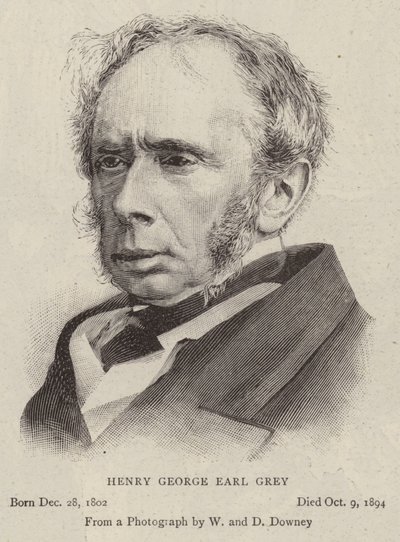 Henry George Earl Grey (gravering) af English School
