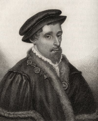 Henry Howard, Earl of Surrey, graveret af Rivers, fra 