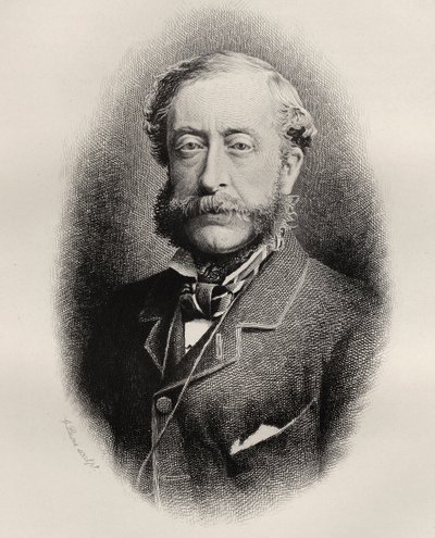 Henry Howard Molyneux Herbert, 4. jarl af Carnarvon, indgraveret af C. Laurie, fra 