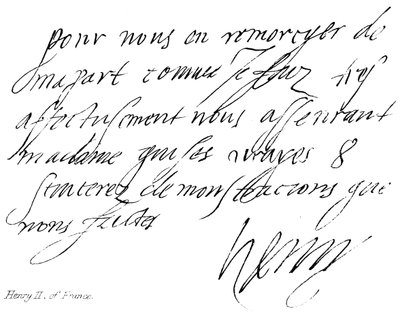 Henrik II af Frankrig af English School