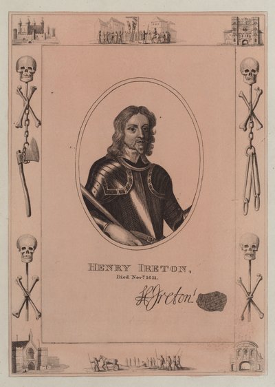 Henry Ireton, død november 1651 af English School