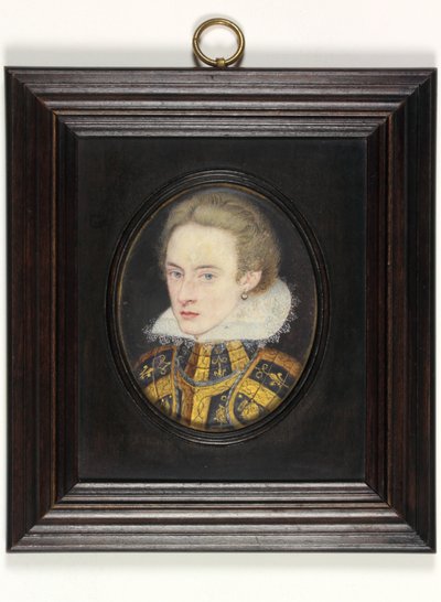Henry Prince of Wales (akvarel på vellum) af English School