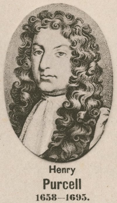 Henry Purcell (dybtryk) af English School