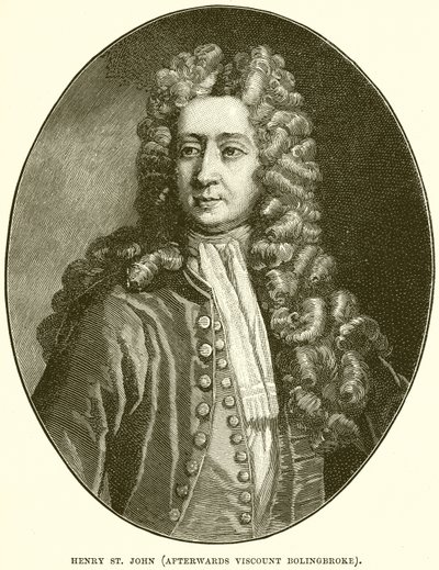 Henry St. John (bagefter Viscount Bolingbroke) af English School