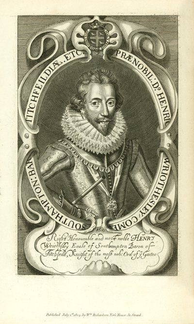 Henry Wriothsley, jarl af Southampton af English School