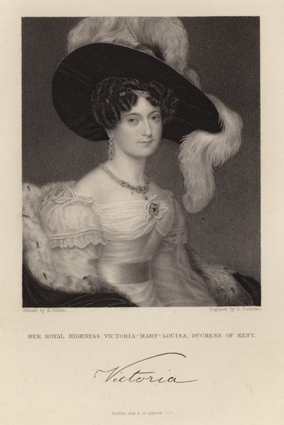 Hendes Kongelige Højhed Victoria Mary Louisa af English School