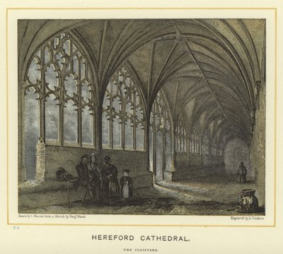 Hereford Cathedral, klostrene af English School