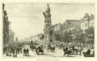 High Street, Adelaide, Australien af English School