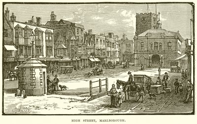 High Street, Marlborough af English School