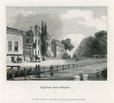 Highway Barn, Islington af English School