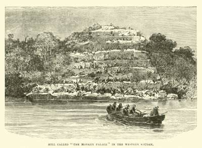 Hill called The Monkey Palace in the Western Soudan  af English School