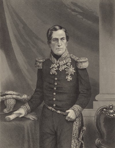 Hans Majestæt Kong Leopold af English School