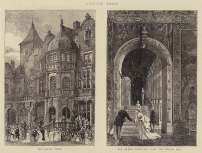 Holland House (gravering) af English School