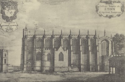Hollars Print, 1673 (gravering) af English School