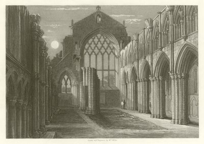 Holyrood Kapel af English School