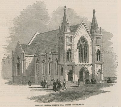 Horbury Chapel, Notting Hill, London af English School
