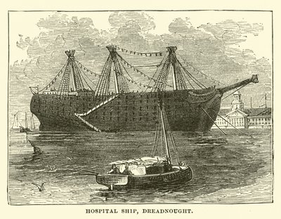 Hospitalsskib, Dreadnought af English School