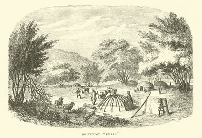 Hottentot Kraal af English School