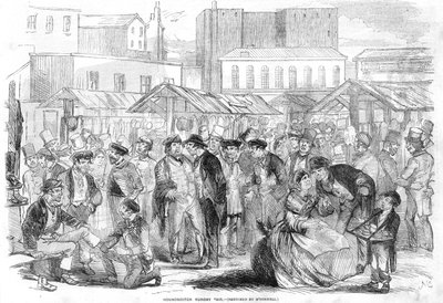 Houndsditch Sunday Fair, London af English School