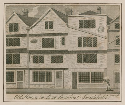 Hus i Long Lane, West Smithfield af English School