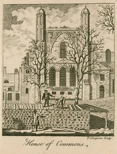 Underhuset, Westminster, London af English School