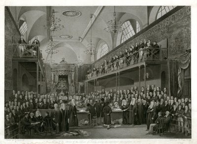 House of Lords under den vigtige undersøgelse i 1820 af English School