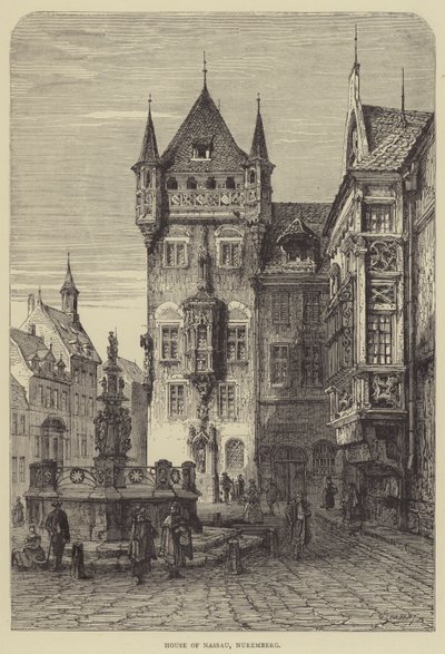House of Nassau, Nürnberg (gravering) af English School