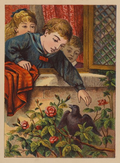 Hvordan har du det (farvelitografi) af English School