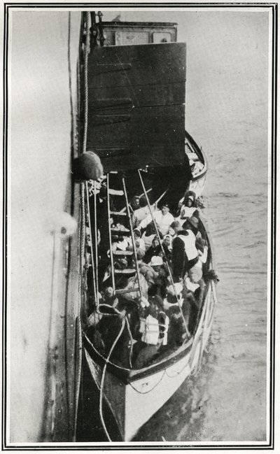 Hvordan Titanic-overlevende blev samlet op af Carpathia, fra 