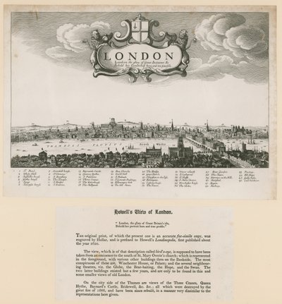 Howells udsigt over London af English School