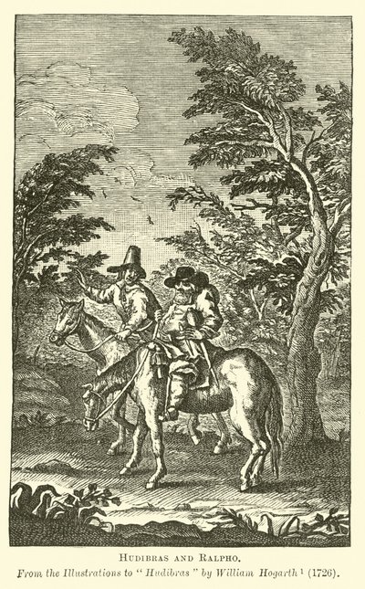 Hudibras og Ralpho af English School
