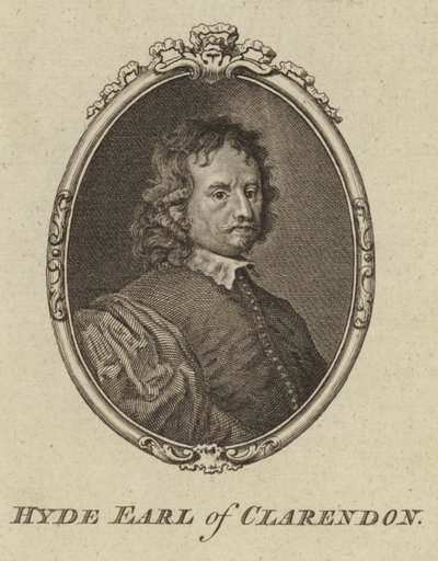 Hyde Earl of Clarendon af English School