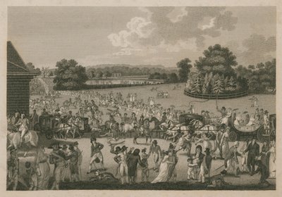 Hyde Park, London af English School
