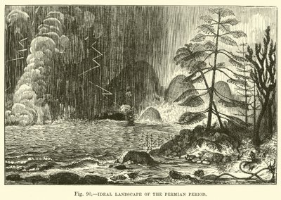 Ideal Landscape of the Permian Period  af English School