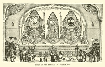 Idols in the Temple of Juggernaut  af English School