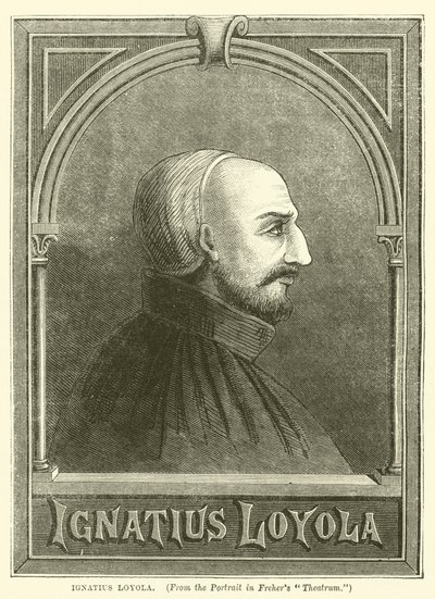 Ignatius Loyola (gravering) af English School