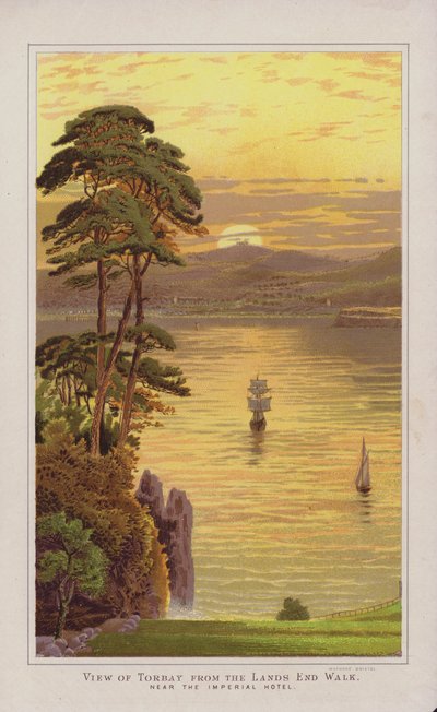 Illustration til guide til Torquay af English School