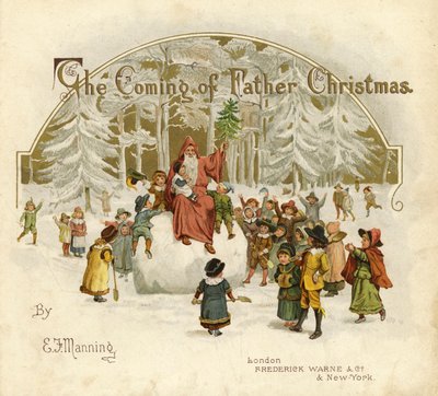 Illustration für Das Kommen des Weihnachtsmanns von English School