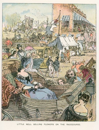 Illustration til The Old Curiosity Shop af English School