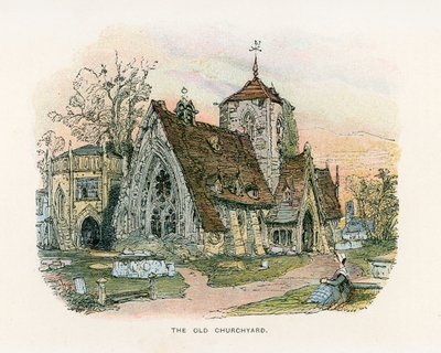 Illustration til The Old Curiosity Shop af English School