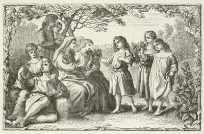Illustration til The Pilgrims Progress af John Bunyan af English School