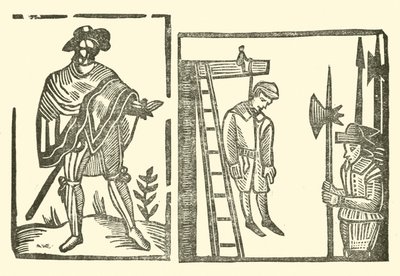 Illustration for The Roxburghe Balladsdani af English School