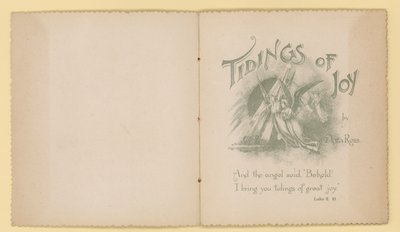 Illustration til Tidings Of Joy af Dora Ross af English School